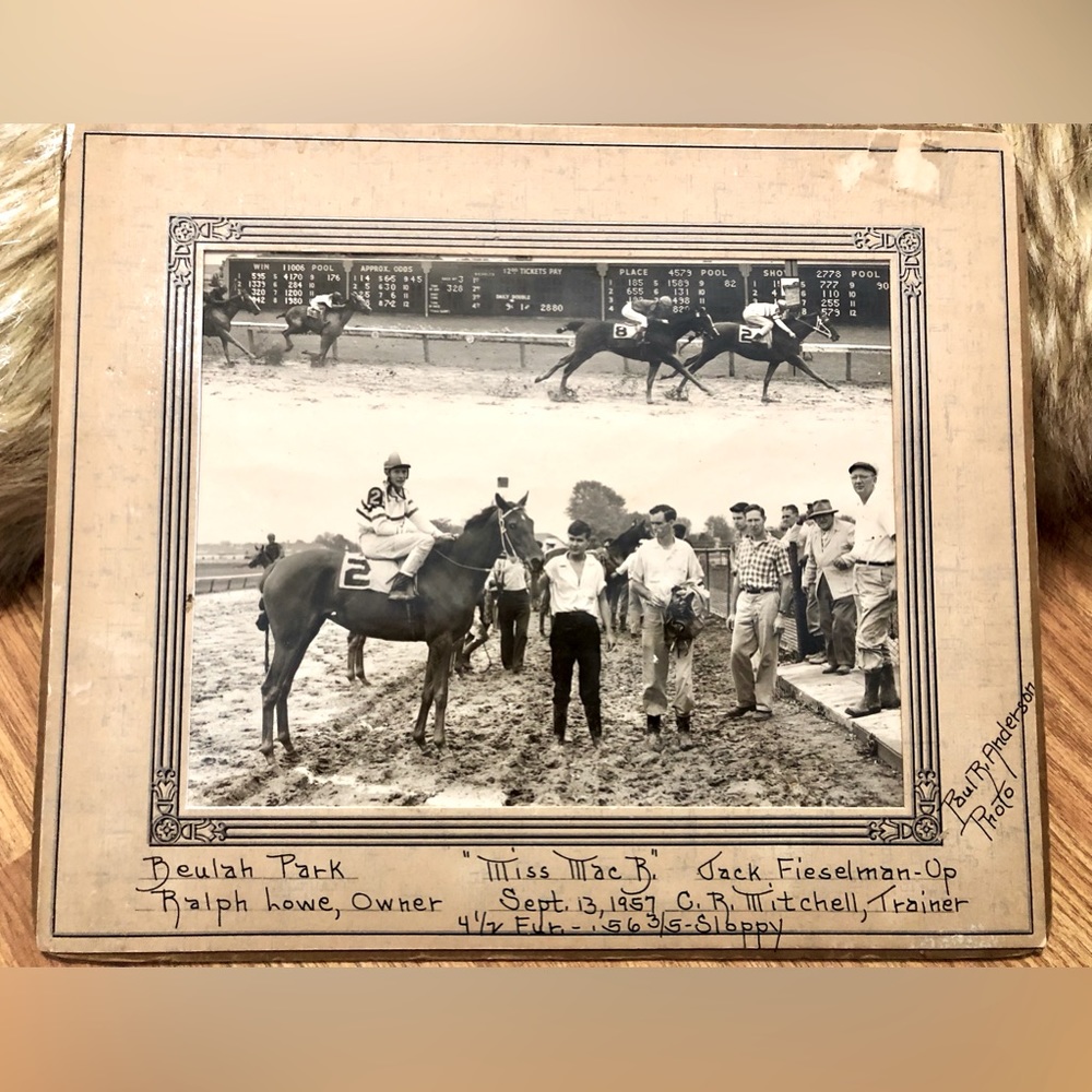 Derby Party! 1957 Winners Circle Photo - Picture 6 of 11